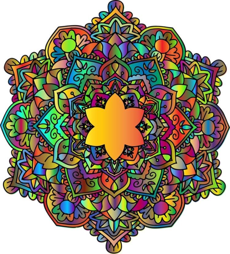 Ritual com mandalas para aliviar a ansiedade